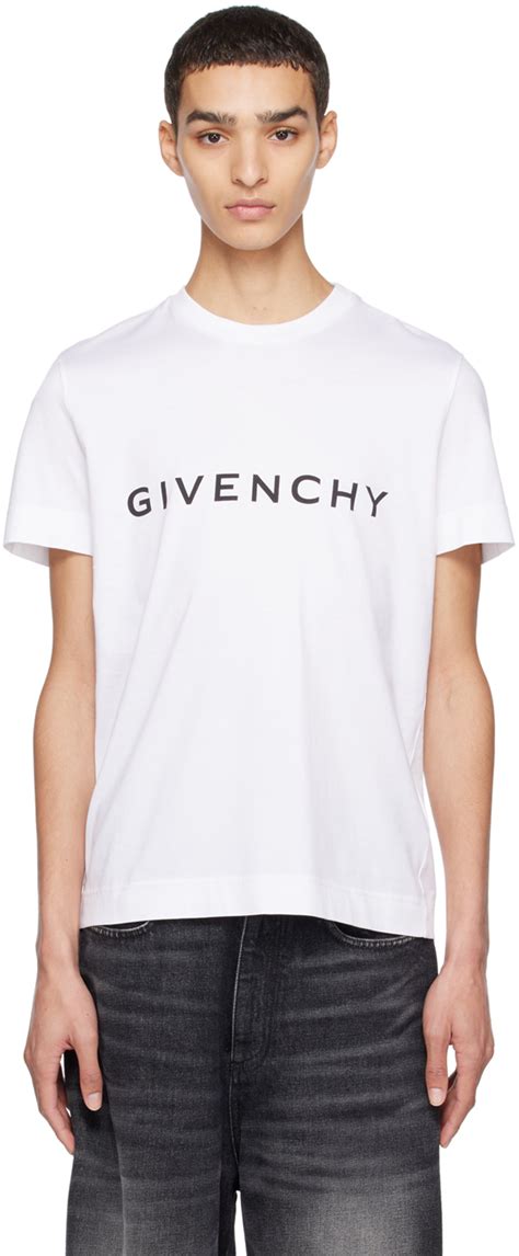 givenchy t shirt long sleeve white|Givenchy t shirt euro.